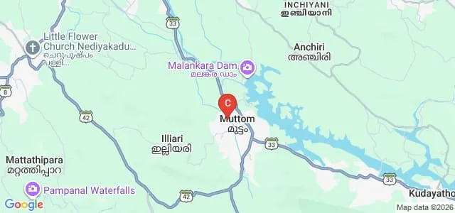 College of Applied Science, Thodupuzha Map