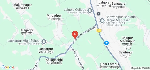 Agnibina College of Education, Murshidabad Map