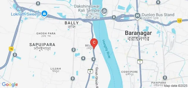 Lalbaba College, Howrah Map
