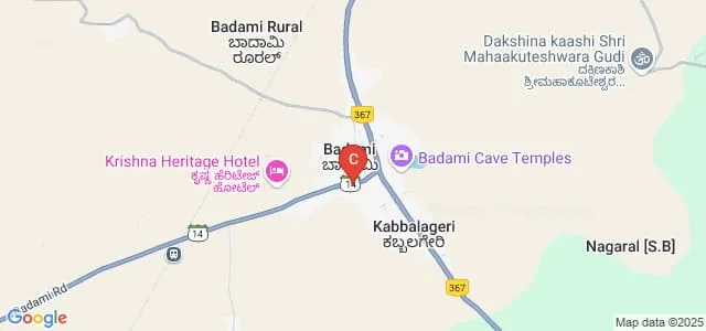 Shri Siddaramappa Basappa Mamdapur Arts, Commerce and Science College, Badami Map
