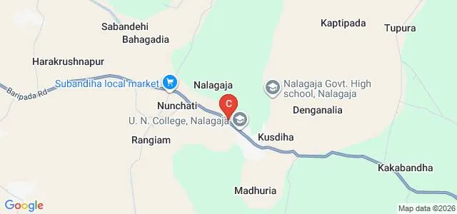 Upendra Nath College, Mayurbhanj Map