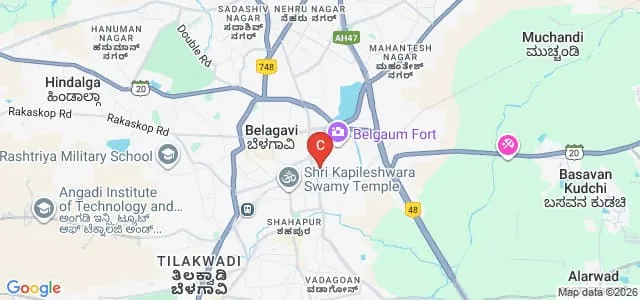 Bharatesh College of Computer Applications, Belgaum Map