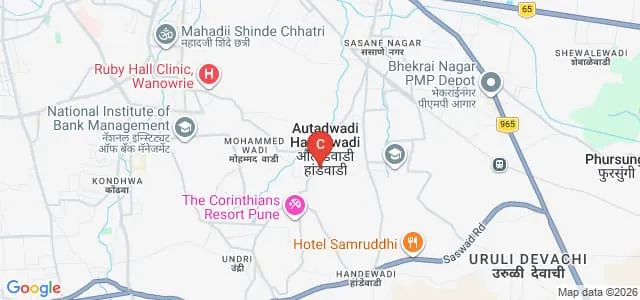 PBMAs HV Desai Eye Hospital, Pune Map