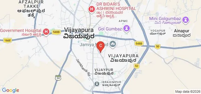 Anjuman-E-Islam's College of Education, Vijayapura Map