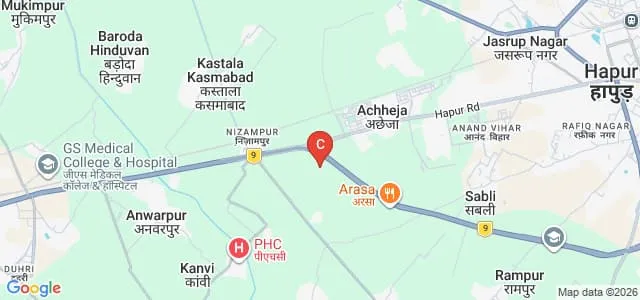 Parmarth College of Pharmacy, Hapur Map