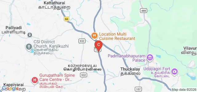 Muslim College of Education, Thiruvithancode Map