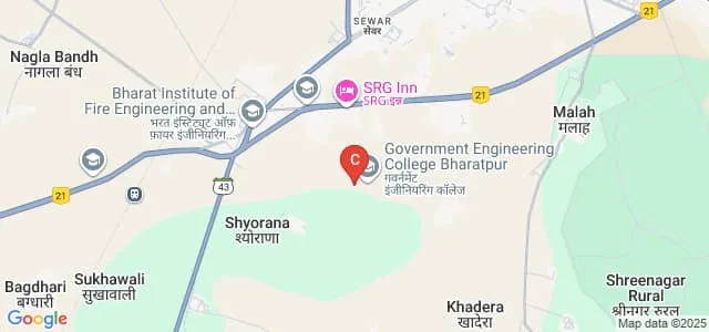 Government Engineering College, Bharatpur Map