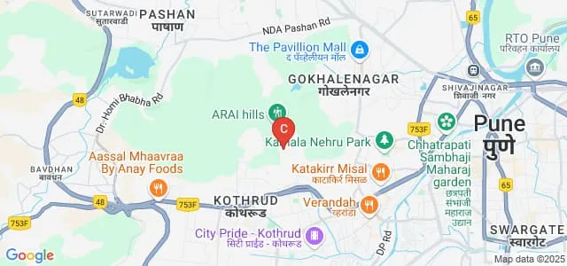 MIT WPU School of Fine Arts, Pune Map