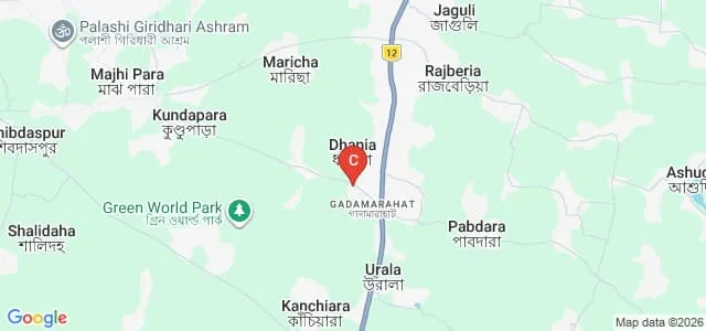 Chakra Teachers Training College, Masunda Map