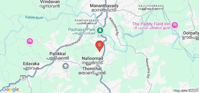 PK Kalan Memorial College of Applied Science, Mananthavady Map