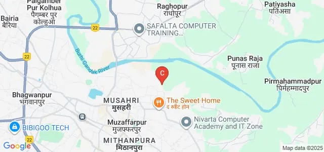 Dr Jagannath Mishra Mahavidyalaya, Muzaffarpur Map