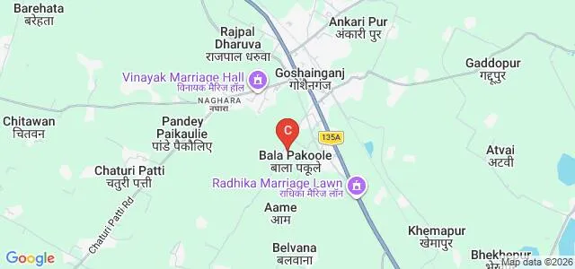 Maharana Pratap Shikshan Prashikshan Sansthan, Ambedkar Nagar Map