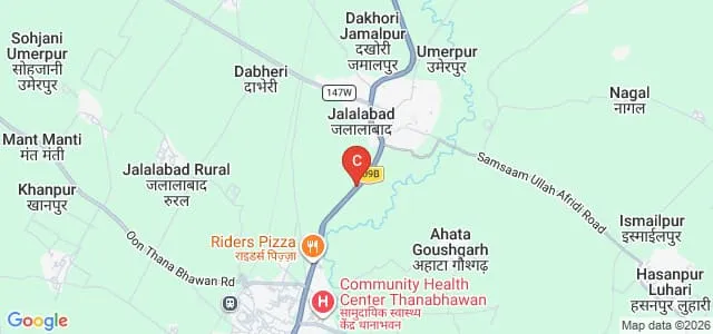 Alpine College of Education, Jalalabad Map