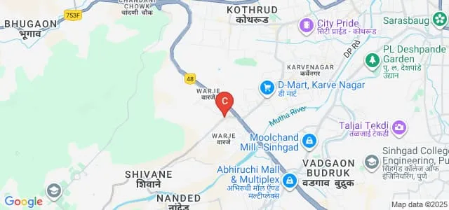 Leelawati College of Commerce and Computer Studies, Pune Map