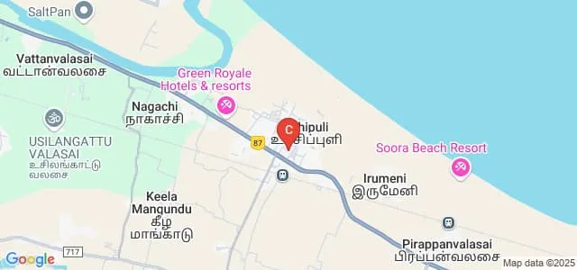 Puratchi Thalaivar Dr MGR College of Education, Ramnad Map
