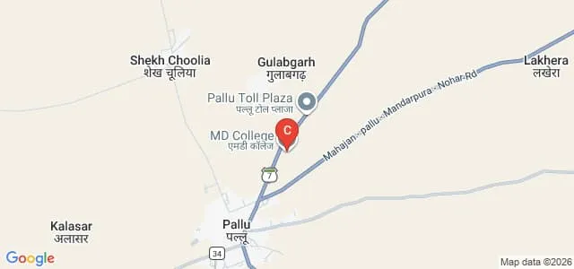 MD College, Pallu Map