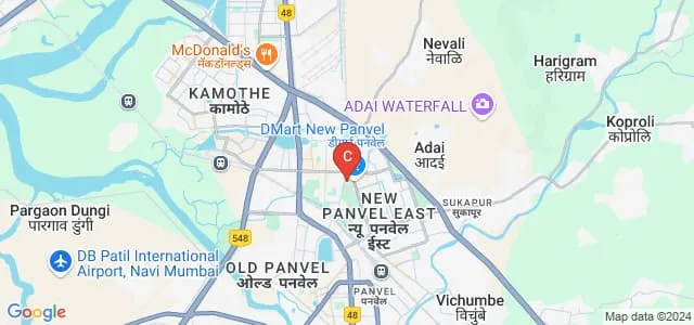 Maharashtra Mudran Parishads Institute of Printing Technology and Research, Panvel Map