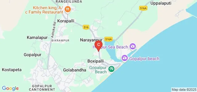 Gopalpur College, Balasore Map