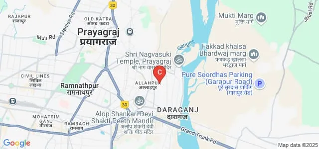Divyabha Girls Degree College, Allahabad Map