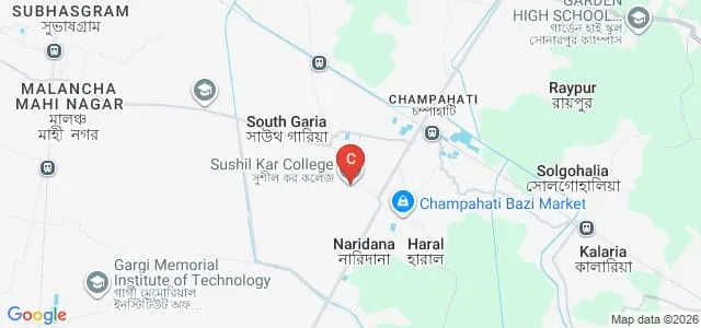 Sushil Kar College, South 24 Parganas Map