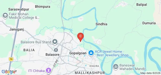 SRINIX College of Engineering, Balasore Map
