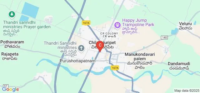 Modern Degree College, Guntur Map