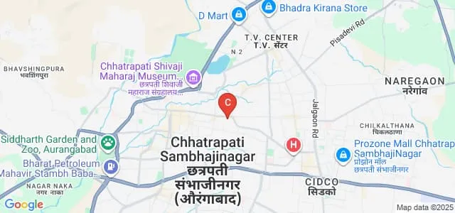 Sir Sayyed College of Arts, Commerce and Science, Aurangabad Map