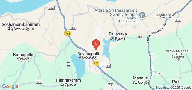 Annamacharya College of Pharmacy, Rajampet Map