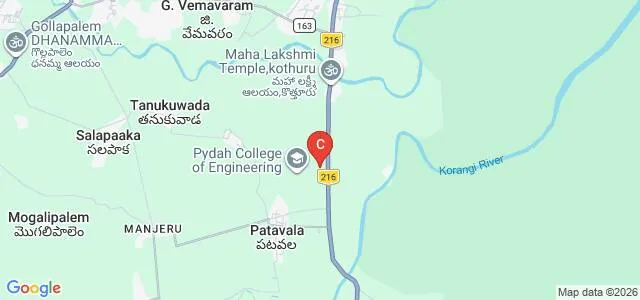 Pydah College of Pharmacy, Kakinada Map