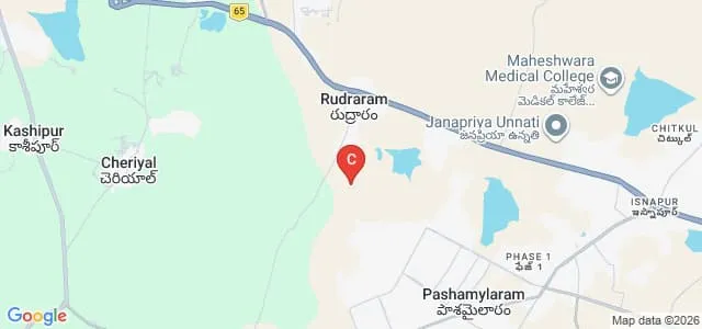 GITAM Deemed to be University Hyderabad Campus, Hyderabad Map