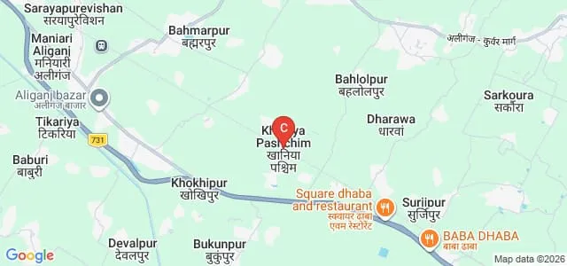 Pandit Ram Kedar Ram Kishore Tripathi Mahavidyalaya, Sultanpur Map