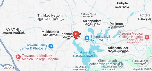 AKM Polytechnic College, Kollam Map