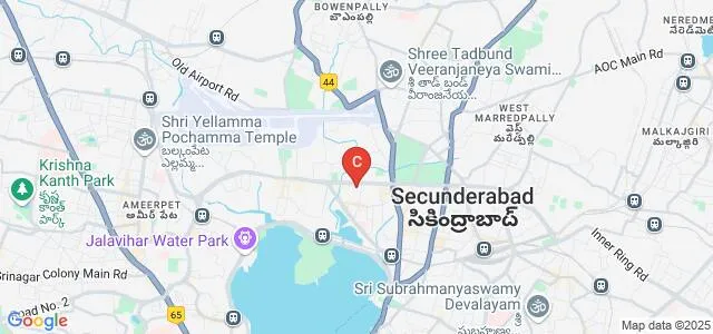 Wesley Degree College, Secunderabad Map