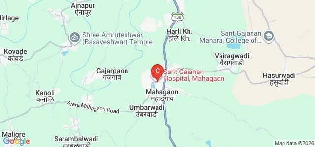 Sant Gajanan Maharaj Rural Polytechnic, Mahagaon Map