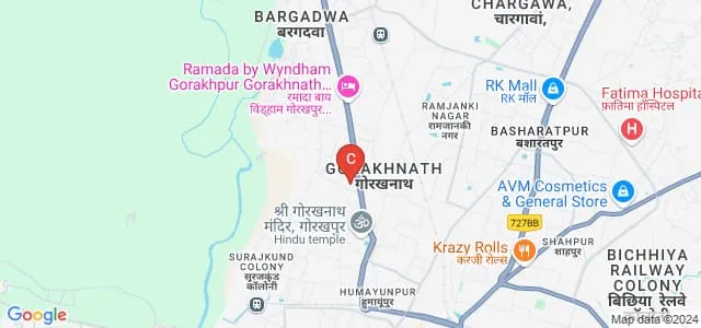 Maharana Pratap Institute of Technology, Gorakhpur Map
