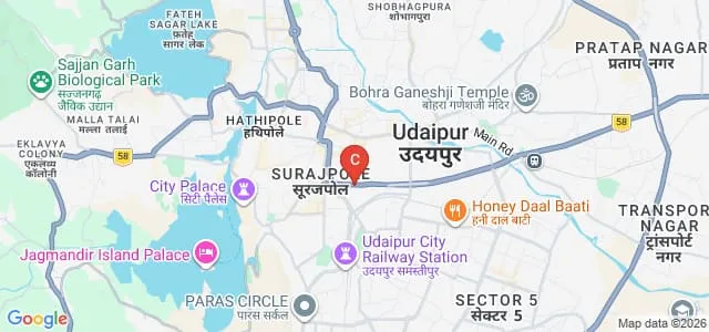 Nimbark Teachers Training College, Udaipur Map
