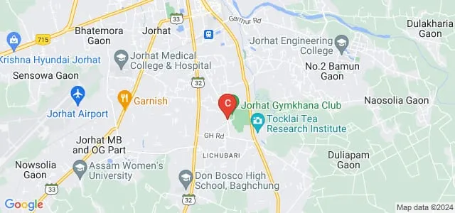 Dr JK Saikia Homoeopathic Medical College and Hospital, Jorhat Map