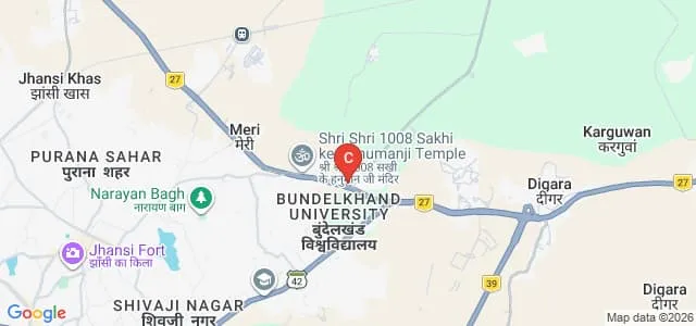 Maharani Laxmibai Medical College, Jhansi Map