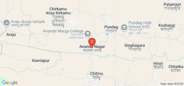 Ananda Marga Gurukula Teacher's Training College, Purulia Map