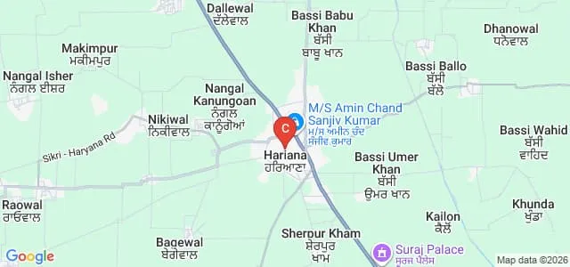 Guru Nanak Institute of Technology, Hoshiarpur Map