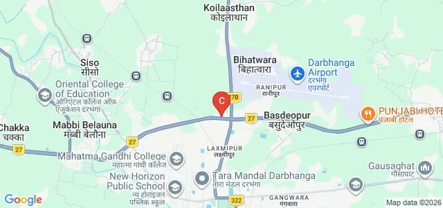 LK Mishra College of Teacher Education, Darbhanga Map