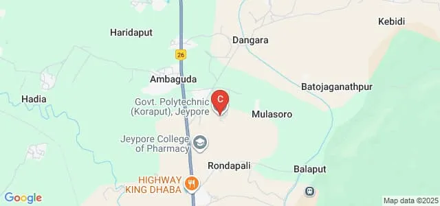 Government Polytechnic, Koraput Map