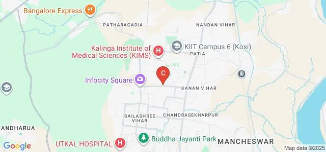 Central Institute of Petrochemicals Engineering and Technology, Bhubaneswar Map