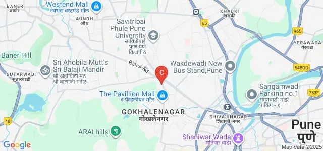 Amity Global Business School, Pune Map