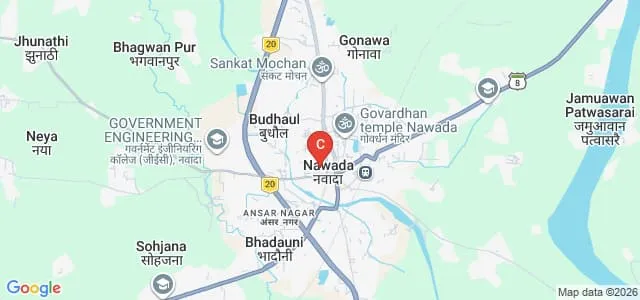 Rajendra Memorial Womens College, Nawada Map