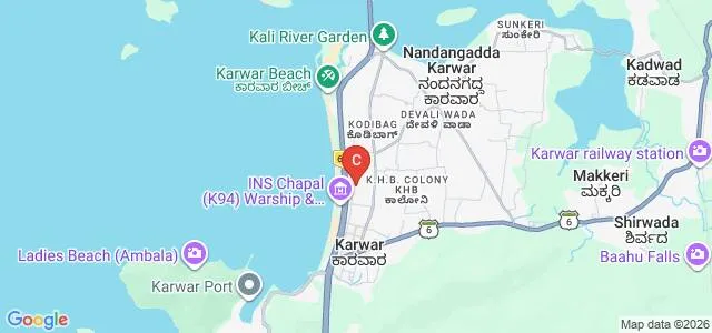 Karwar Institute of Medical Sciences, Karwar Map