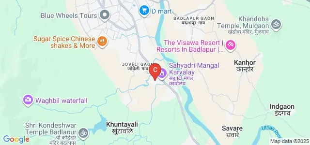 Poddar Brio College of Law, Badlapur Map
