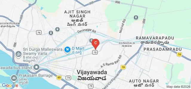 Dr Moturi Satyanarayana College of Education, Vijayawada Map