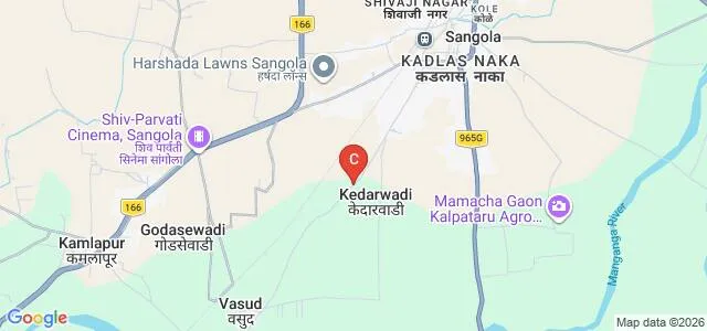 Sangola College, Sangola Map