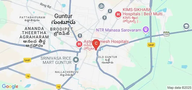 Sri Mittapalli Institute of Technology for Women, Guntur Map